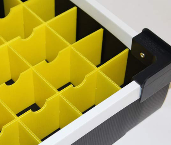 Plastic Storage Box With Divider